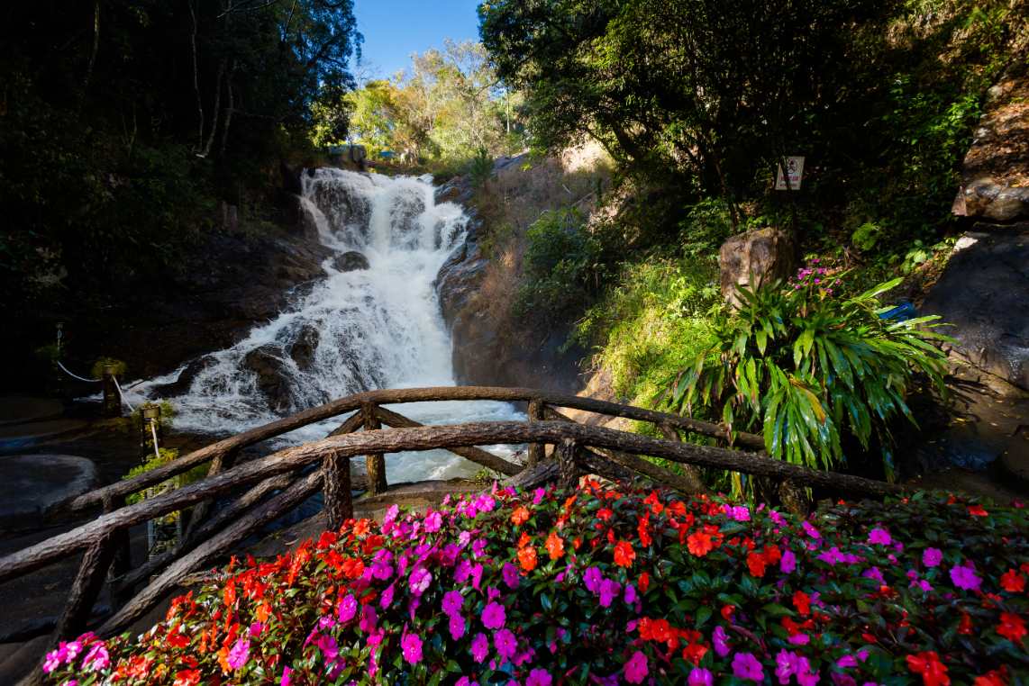Datanla waterfall Dalat Vietnam
