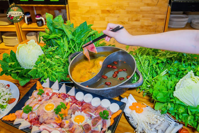 Buffet rau Leguda