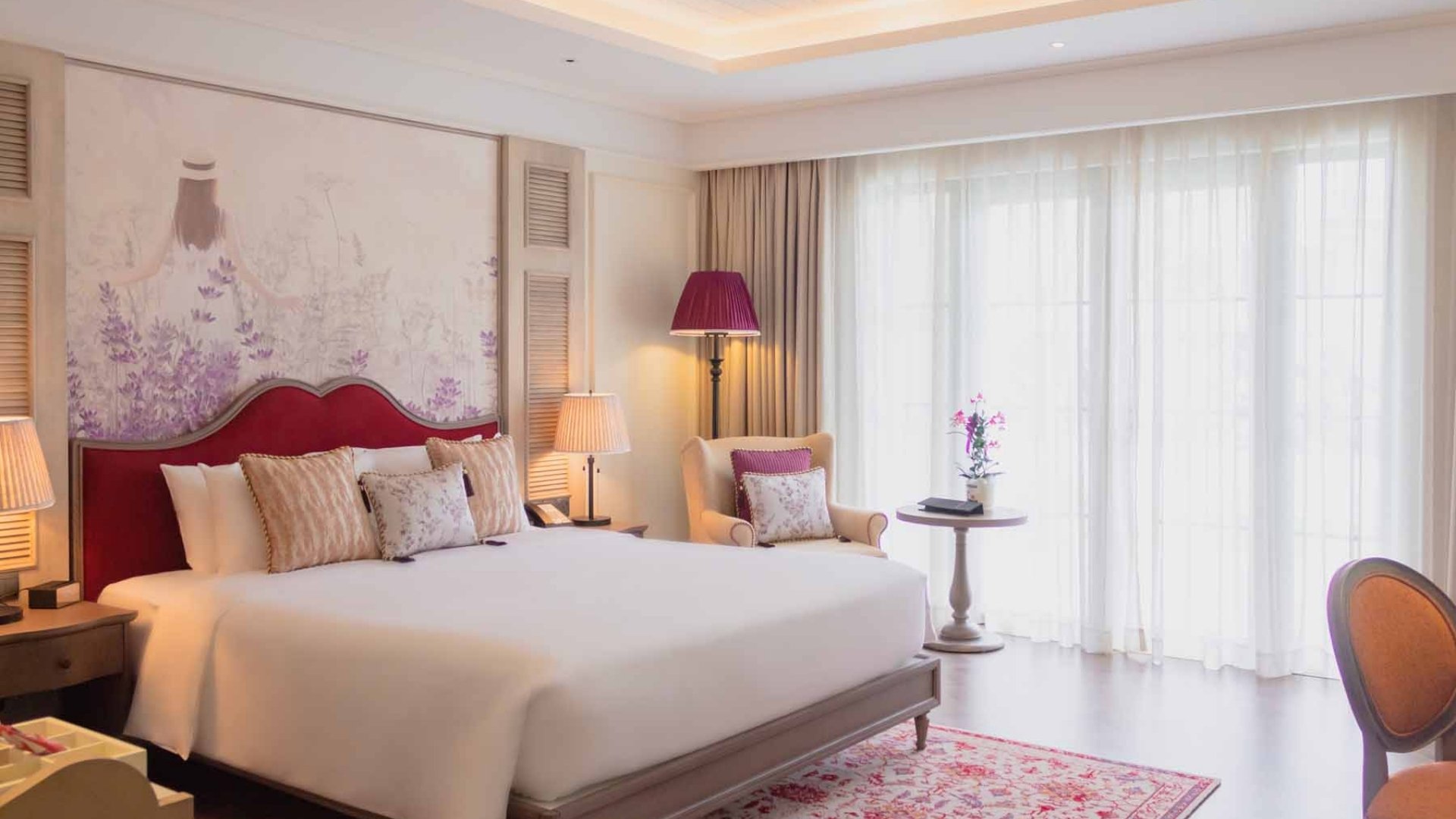 Phòng nghỉ cho tuần trăng mật tại Grand Mercure Dalat